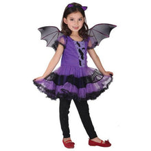 将图片加载到图库查看器,Halloween 2019 Fashion Toddler Kids Baby Girl Halloween Clothes Costume Dress+Hair Hoop+Bat Wing Outfit sep26