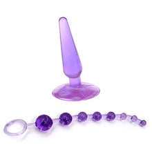将图片加载到图库查看器,Vaginal G-spot Dildo Vibrator Jelly Anal Plug Sex Toys Butt Plug Anal Beads Vibrator Poweful Suction cup Anal sex Toys