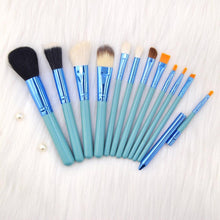 将图片加载到图库查看器,12PCS Popular Style Eye Shadow Makeup Brush Set Eye Powder Foundation Brushes Concealer Blending Makeup Brushes Kits