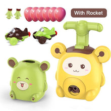 将图片加载到图库查看器,NEW Power Balloon Launch Tower Toy Puzzle Fun Education Inertia Air Power Balloon Car Science Experimen Toy for Children Gift