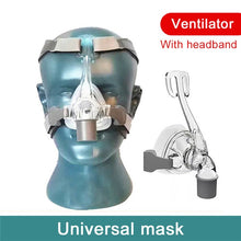 将图片加载到图库查看器,Sarah Full Face Mask CPAP Auto CPAP BiPAP Mask With Free Headgear White S M L for Sleep Apnea OSAHS OSAS Snoring People
