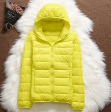 将图片加载到图库查看器,Spring Plus Size 4XL Women Down Jacket Winter Ultra Light 90% White Duck Down Coat Short Hooded Puffer Jacket Female Warm Parka