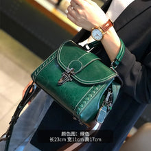 将图片加载到图库查看器,Genuine Cow Leather Women's Bags Shoulder Bag Fashion Casual Lady Bag 2021 New Portable Messenger Purses Crossbody Luxury Brand
