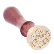 将图片加载到图库查看器,Sarah Unique Wood Handle Wax Seal Stamp Wedding Custom Greetings Envelope Seal Scrapbooking Alphabet Gift Seal Stick