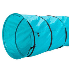 将图片加载到图库查看器,18' Agility Training Tunnel Pet Dog Play Outdoor Obedience Exercise Equipment Blue
