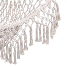 将图片加载到图库查看器,Hammock Fashion Cotton Rope Sling With Tassel Beige