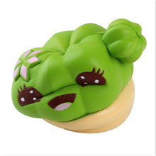 将图片加载到图库查看器,Cactus Cream Scented Soft Slow Rising Extrusion Strap Kids Toy