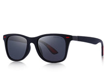 将图片加载到图库查看器,Men Women Classic Retro Rivet Polarized Sunglasses Lighter Design Square Frame 100% UV Protection
