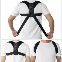 将图片加载到图库查看器,Adjustable Back Posture Corrector Clavicle Spine Back Shoulder Lumbar Brace Support Belt Posture Correction Prevents Slouching