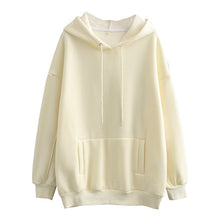 将图片加载到图库查看器,Tangada women fleece hoodie sweatshirts winter japanese fashion 2020 oversize ladies pullovers warm pocket hooded jacket SD60