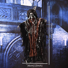 将图片加载到图库查看器,2M Big Devil Horror Halloween Hanging Ghosts Skull Skeleton Halloween Decorations Haunted House Bar Club Halloween Scary Ghosts