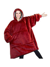 将图片加载到图库查看器,Oversized Hoodies Sweatshirt Women Winter Hoodies Fleece Giant TV Blanket With Sleeves Pullover Oversize Women Hoody Sweatshirts