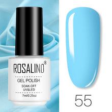 将图片加载到图库查看器,ROSALIND Gel Polish Set Manicure for Nails Semi Permanent Vernis top coat UV LED Gel Varnish Soak Off Nail Art Gel Nail Polish