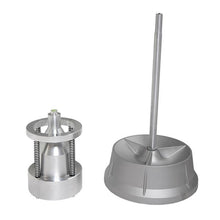 将图片加载到图库查看器,Portable Hubs Wheel Balancer W/ Bubble Level Heavy Duty Rim Tire Cars Truck Silver