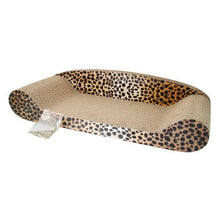 将图片加载到图库查看器,415 Harden Corrugated Paper Pet Cat Toy Cat Sofa Claws Grinding Board with Catnip (Medium Size) Earthy Y