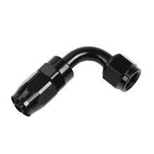 将图片加载到图库查看器,Universal AN-4 90 Degree Swivel Hose End Black