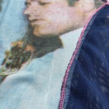 将图片加载到图库查看器,CHEERART Designer Off Shoulder Mesh Top Long Sleeve Top See Through T Shirt Women Tee Shirt Summer Fashion Tops