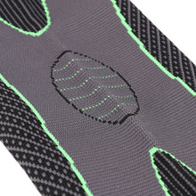 将图片加载到图库查看器,1PCS Mumian S33 Classic Black And Green Knitted Thermal Lengthen Sports Kneecaps