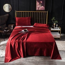将图片加载到图库查看器,600TC Egyptian Cotton Luxury Solid Color Bed Sheet Bedsheet Flat Sheet Linens Bedding Sheets Pillowcase Soft Warm Home Textile#s