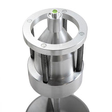 将图片加载到图库查看器,Portable Hubs Wheel Balancer W/ Bubble Level Heavy Duty Rim Tire Cars Truck Silver