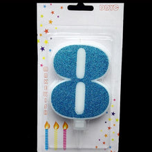 将图片加载到图库查看器,1 Pcs Extra Large Pink Glitter Digital Candle Happy Birthday Cake Decoration Princess Confession 520 Boy Girl Number 0-9