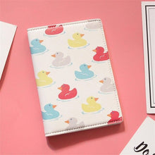 将图片加载到图库查看器,The Japanese Fresh style Passport Holder,PU Leather Travel Passport Cover Credit Card ID Card Holder Size:10*14CM