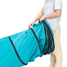 将图片加载到图库查看器,18' Agility Training Tunnel Pet Dog Play Outdoor Obedience Exercise Equipment Blue