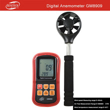 将图片加载到图库查看器,GM8903 wind speed meter long proble hot wire anemometer with 350 groups data logging and PC software