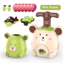 将图片加载到图库查看器,NEW Power Balloon Launch Tower Toy Puzzle Fun Education Inertia Air Power Balloon Car Science Experimen Toy for Children Gift