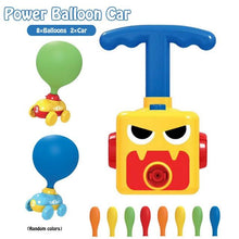 将图片加载到图库查看器,NEW Power Balloon Launch Tower Toy Puzzle Fun Education Inertia Air Power Balloon Car Science Experimen Toy for Children Gift