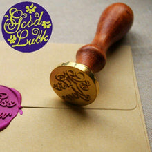 将图片加载到图库查看器,Sarah Unique Wood Handle Wax Seal Stamp Wedding Custom Greetings Envelope Seal Scrapbooking Alphabet Gift Seal Stick