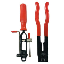 将图片加载到图库查看器,2PC CV Clamp and Joint Boot Clamp Pliers Tool Set Ear Type Boot Clamp Pliers