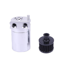 将图片加载到图库查看器,Round Oil Catch Tank Double hole Oil Catch Tank with Air Filter Sliver