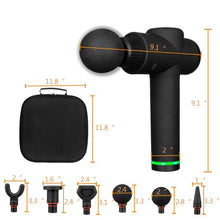 将图片加载到图库查看器,Massage Gun Set Of 6 Handbag Black