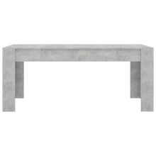 将图片加载到图库查看器,Quark-Dining Table Concrete Gray 70.9"x35.4"x29.9" Chipboard