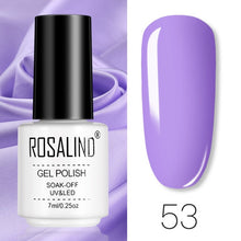 将图片加载到图库查看器,ROSALIND Gel Polish Set Manicure for Nails Semi Permanent Vernis top coat UV LED Gel Varnish Soak Off Nail Art Gel Nail Polish