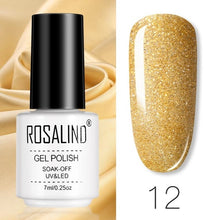 将图片加载到图库查看器,ROSALIND Gel Polish Set Manicure for Nails Semi Permanent Vernis top coat UV LED Gel Varnish Soak Off Nail Art Gel Nail Polish