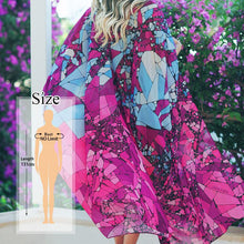 将图片加载到图库查看器,2020 Bikini Cover-ups Bohemian Dot Printed Flare Sleeve Ruffed Summer Beach Dress Chiffon Tunic Women Swimsuit Cover Up Q914