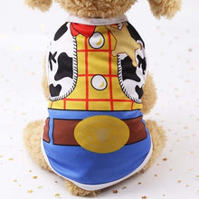 将图片加载到图库查看器,Cartoon Dog Shirt Summer Small Dog Clothes Chihuahua Tshirt Puppy Vest Yorkshire Terrier Pet Clothes Ropa Perro Pets Clothing