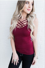 将图片加载到图库查看器,Summer Tops Women Camis Cotton Cross Bandage Black White Tank Tops Women Clothing Black Sexy Cropped Camis