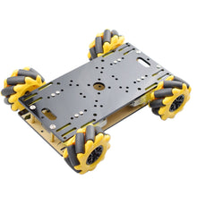 将图片加载到图库查看器,New Style Mini Arduino RC Mecanum Wheel Omni Robot Car Chassis Kit with TT Motor for Raspberry Pi Mixly Scratch Program STEM Toy