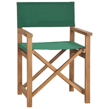 将图片加载到图库查看器,Solid Teak Wood Director's Chair Folding Garden Camp Seat Multi Colors