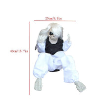 将图片加载到图库查看器,2M Big Devil Horror Halloween Hanging Ghosts Skull Skeleton Halloween Decorations Haunted House Bar Club Halloween Scary Ghosts