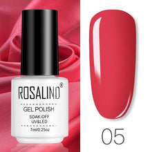 将图片加载到图库查看器,ROSALIND Gel Polish Set Manicure for Nails Semi Permanent Vernis top coat UV LED Gel Varnish Soak Off Nail Art Gel Nail Polish