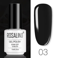 将图片加载到图库查看器,ROSALIND Gel Polish Set Manicure for Nails Semi Permanent Vernis top coat UV LED Gel Varnish Soak Off Nail Art Gel Nail Polish
