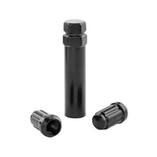 将图片加载到图库查看器,24pcs Spline Lug Nuts 12x1.5 for Toyota Tacoma Tundra FJ Cruiser & More Black