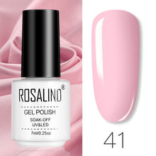 将图片加载到图库查看器,ROSALIND Gel Polish Set Manicure for Nails Semi Permanent Vernis top coat UV LED Gel Varnish Soak Off Nail Art Gel Nail Polish