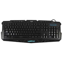 将图片加载到图库查看器,A877 114-Key LED Backlit Wired USB Gaming Keyboard Black