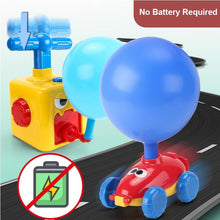 将图片加载到图库查看器,NEW Power Balloon Launch Tower Toy Puzzle Fun Education Inertia Air Power Balloon Car Science Experimen Toy for Children Gift