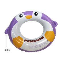 将图片加载到图库查看器,Inflatable Pool Tube for Kids, 3 Packs Penguin Swim Ring Pool Floats Party Toys for Swimming Pool Party Decorations